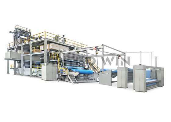 4800MM SMMS SMS PP Spunbond Non Woven Fabric Machine Line 20-200GSM